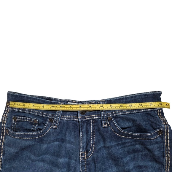 BKE Denim Payton Dark Wash Jeans Women's Size 28 Short Bootcut 29 inseam - Picture 3 of 14